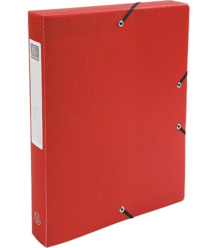 Boîte De Classement Oxford Oceanis 24x32cm - Dos 25mm, Couverture Polypro Recyclé (Couleur Aléatoire)