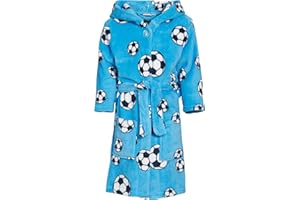 Playshoes Uniseks - Dzieci Szlafrok, Niebieski, 158-164 cm