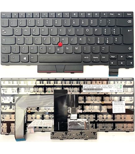 Table-King Tastiera di ricambio con retroilluminato per Lenovo Thinkpad T14 Gen1 Gen2/P14S Gen1 Gen2 (Spagna