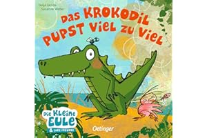 Das Krokodil pupst viel zu viel