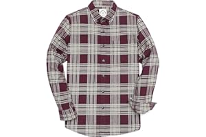 Dubinik® Camicie Flanella Uomo Camicia Flanella Uomo Quadri Camicia a Maniche Lunghe in Pile dalla Regular Fit