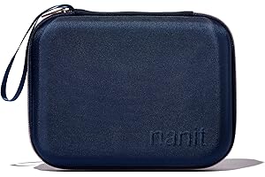 Nanit Travel Case – Protective Hard Shell Carrying Case for Nanit Pro Baby Monitor and Multi-Stand Travel Accessory, Blue