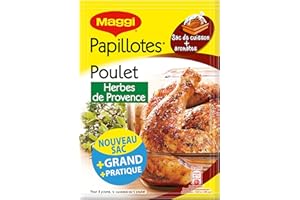 Maggi Papillotes Poulet Herbes de Provence (1 Sachet) - 34g