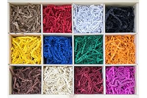 PRESENT FILL 5 KG PresentFill® Füllmaterial Chamois - umweltfreundliches Polstermaterial aus 100% Recycling Papier für Geschenke Pakete Versand - Verpackungsmaterial zum Verpacken Füllen | Polstern I Deko