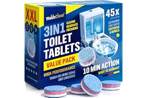 WoldoClean 3in1 WC-tabletter Cisternrengöring 45x - Extra stark mot urinsten