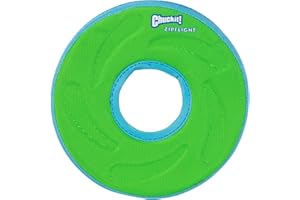 CHUCKIT! Chuckit Zipflight Frisbee Flottant/Planant un Jouet Polyvalent pour Chien Taille M - couleur aléatoire