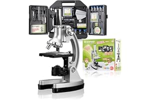 Bresser junior Biotar 300x-1200x Microscope avec Valise