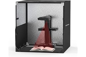 CZUR Boîte de Studio Pliable Portable,60x60x60cm Kit de Tente Professionnelle pour Scanner de Documents et Scanner de Livres