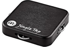 Meinl Percussion Cajon Jingle Tap - Accessory with Jingles for Cajon Sets - Mountable - Siam Oak, Black (CJT)