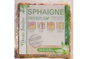 GEOSISM & NATURE Sphaigne chilienne en fibres (1 kg - 50 lt)