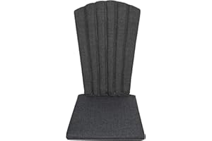 ‎NEG NEG Adirondack Sitzpolster Kissen Stuhlauflage Steve (Granit) für Gartenmöbel-Serie Marcy