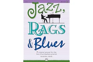 Martha mier: jazz, rags and blues - book 4 piano: 9 Original Pieces For the Late Intermediate Pianist