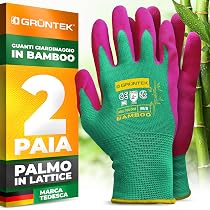 Guanti Da Lavoro Impermeabili In Lattice, Taglia 8 – Antiscivolo, Certificati EN388, Per Giardinaggio E Edilizia, Uomo/Donna
