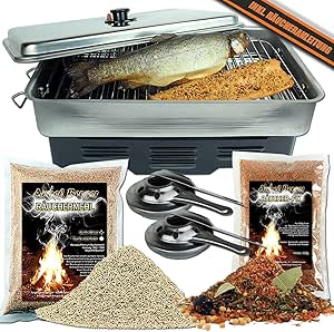 Angel-Berger Deluxe Tischraeucherofen mit Zubehoer