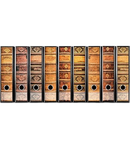 étiquettes Archives 50 Étiquettes Autocollantes Dos Classeur - 5.4x19cm - Pour Classement Bureau École étiquettes Adhésives Pour Archivage