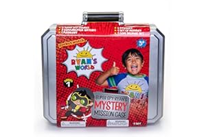RYAN'S WORLD 717 Secret Agent Mystery Mission Case (Amazon US Exclusive) playset, Multicolored