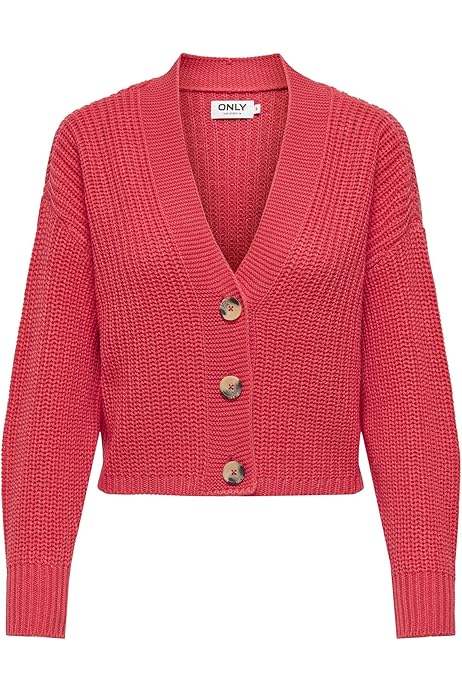 Strickjacken Strick Cardigan Only Cardigan Strickweste Kurzarm