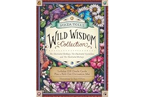 Maia Toll's Wild Wisdom Collection: The Illustrated Herbiary, The Illustrated Crystallary, and The Illustrated Bestiary; A Three-Book Set; Includes 108 Oracle Cards plus a Fold-Out Divination Mat