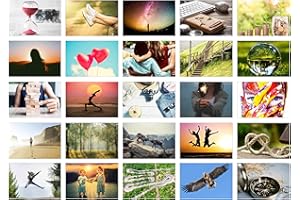 Edition Seidel Set 25 Cartoline Premium Carte motivazionali Comunicazione Allenamento Conversazione Gioco Strumenti di coaching Carte Paesaggi Natura Carte emozionali Consapevolezza di sé