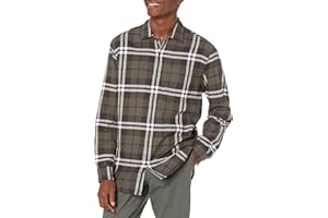 Amazon Essentials Mężczyźni Koszula flanelowa z długim rękawem (dostępna w wersjach Big i Tall)