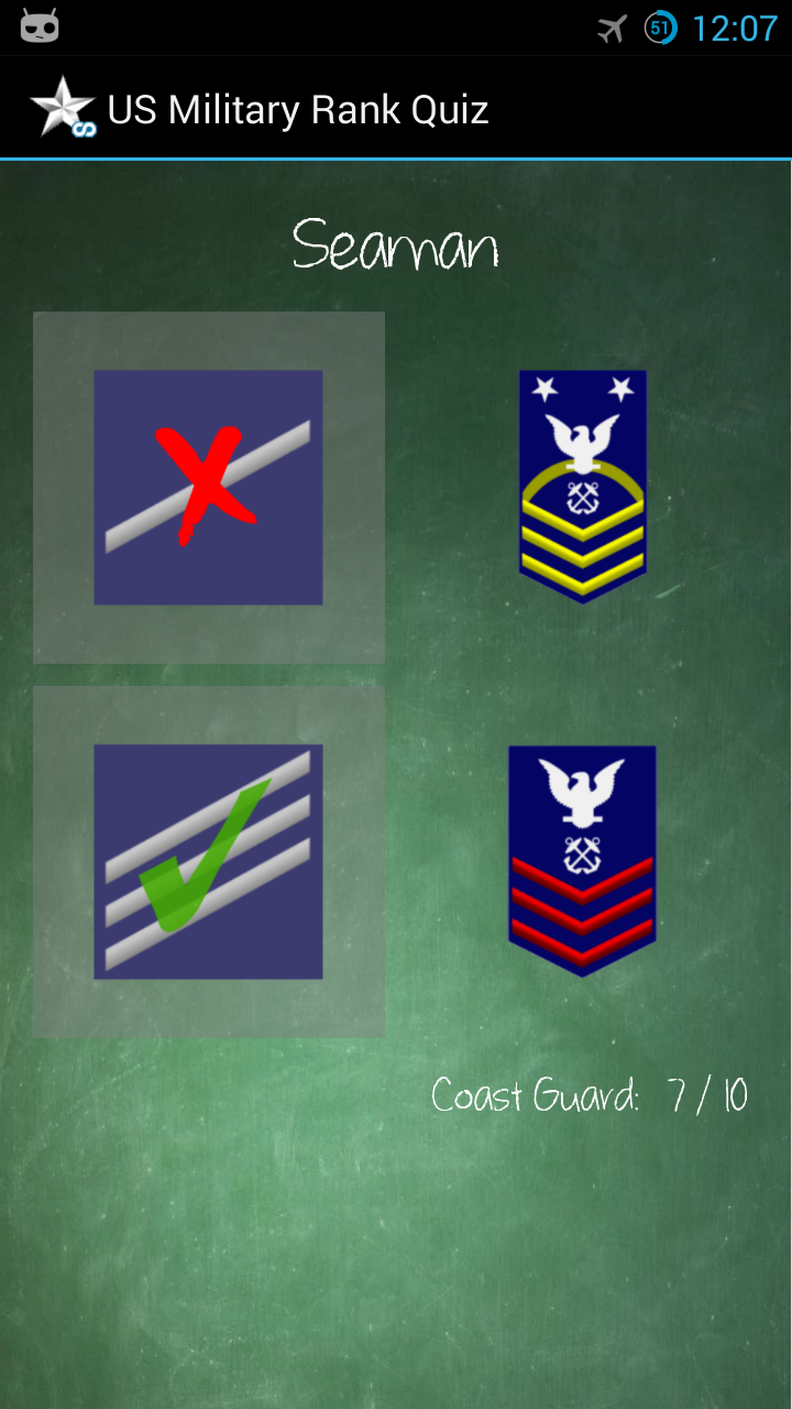 US Military Rank Quiz Amazon.it Appstore per Android