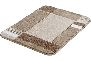 Kleine Wolke 7258271313 Badteppich Padova, 50 x 65 cm, taupe