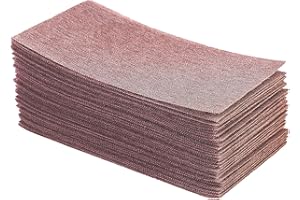 Mirka Abranet Netz-Schleifstreifen 115x230 mm Klett/Korn P400 / 50 Stk/zum Schleifen von Holz, Spachtel, Lack, Kunststoff / 5411205041