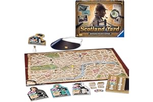 Ravensburger Scotland Yard Sherlock Homes Edition - Family Strategy Board Games for Kids and Adults Age 8 Years Up - 2 to 6 Players