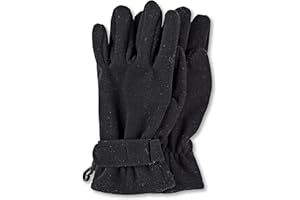 Sterntaler Unisex Kinder Fingerhandschuhe aus Microfleece mit Klettverschluss Handschuhe