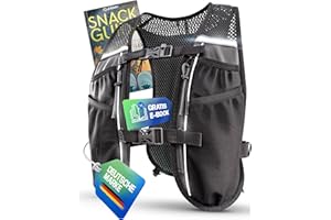 SASMO SPORTS SASMO kamizelka do biegania dla kobiet i mężczyzn, 5 l, ultralekka, 270 g i oddychająca, plecak do biegania dla kobiet - 8 kieszeni, kamizelka do biegania dla mężczyzn