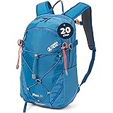 Terra Peak Flex 20 Premium Wanderrucksack 20L (klein) mit Rückenbelüftung, Trinksystem & Regenschutzhülle - Trekkingrucksack