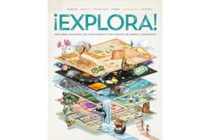¡Explora!: Descubre un mundo de conocimiento con cientos de mapas y diagramas (Enciclopedia visual juvenil)