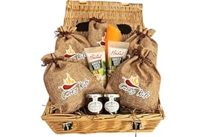 Curry Gift Set Hamper, Indian - Pack of 10 Curry Kits, Curry Gift Set, Spice Mixes (World)