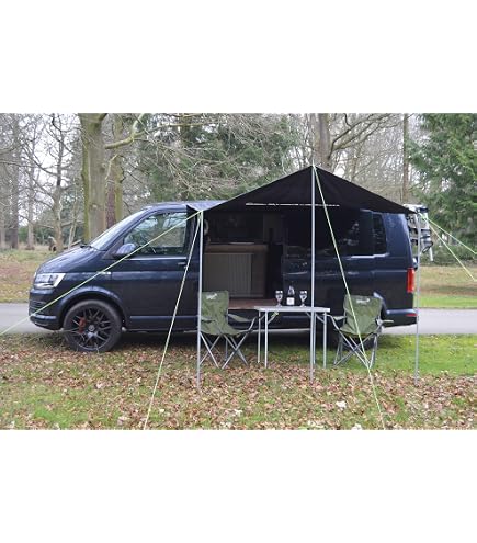 Store Camping Car WILD EARTH Lot De 2 Rails Universels Pour Auvent
