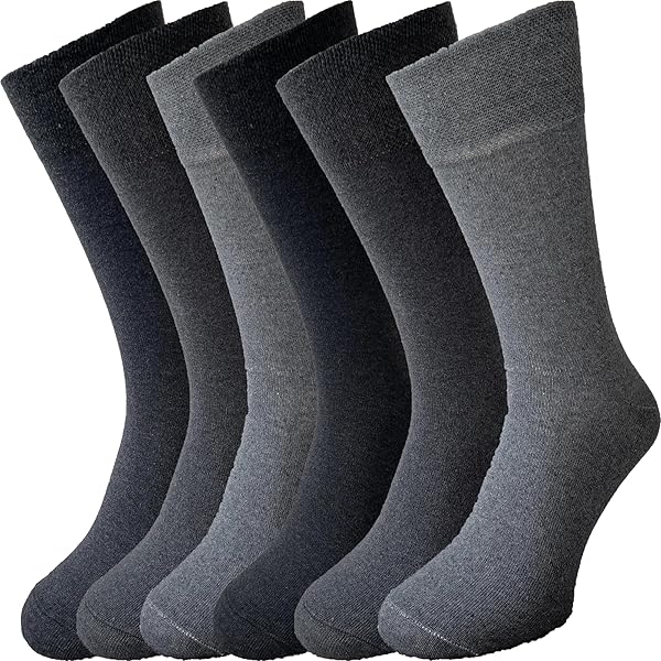 CityComfort Calf Socks For Men And Teenagers - Pack Of