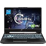 ASUS TUF F15 FX506HC 15.6" 144Hz Full HD Gaming Laptop (Intel i5-11400H, NVIDIA GeForce RTX 3050, 8GB RAM, 512GB SSD, Windows