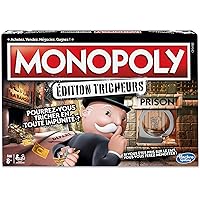 Monopoly Tricheurs, Jeu de Societe, Jeu de Plateau pour la Famille, Version Francaise, A partir de 8 Ans