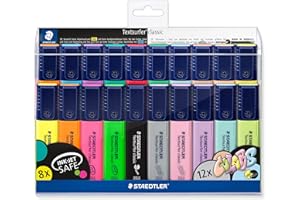 STAEDTLER 364 WP20 ST Marcador fluorescente, Colores Varios, 20 Unidades