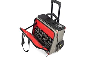 C.K Magma MA2652 walizka na kółkach dla technika, czerwona