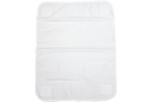 TupTam Ersatztuch für Wickelauflage Modell MAR02579, Farbe: Weiß, Größe: 55x60cm (für Größe 75x80, 75x85)