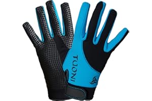 Tuoni Thermal Sports Gloves for Kids – For Rugby, Cycling, Running, Football, Hockey, Netball & Horse Riding with Sensitive Silicone Grip for Perfect Control.