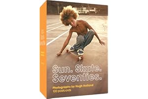 Sun skate seventies 100 postcards: – Box of Collectible Postcards Featuring Lifestyle Photography from the Seventies, Great Gift for Fans of Vintage Photography, Fashion, and Skateboarding