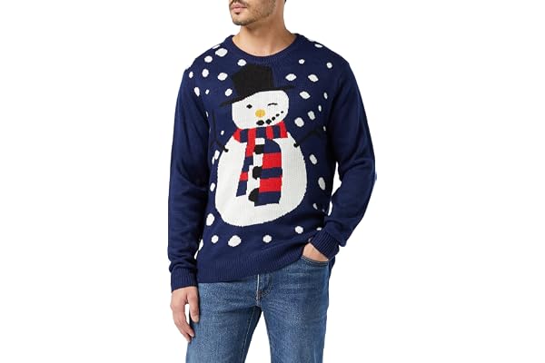 NIZZIN Nizzin Christmas Jumper Pull Homme