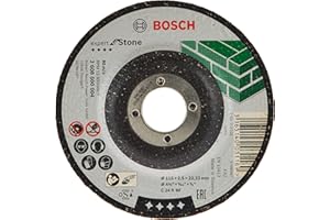 Bosch Professional 1x Trennscheibe Gekröpft Expert for Stone (für Stein, C 24 R BF, Ø 125 mm, 2.5 mm, Zubehör Winkelschleifer)