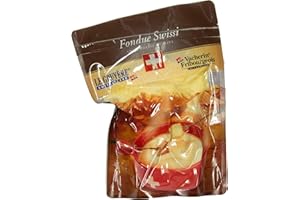 S.MILE GMBH Food-United Fondue Swissi original 2x 500g aus Le Gruyère und Vacherin Fribourgeois Schweizer Käse mit AOP-Siegel cremig fein-herb würzig zart-schmelzend