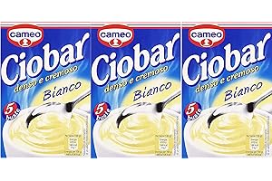 Cameo Ciobar Gusto Bianco - Bevanda calda spessa italiana (3 confezioni da 5)