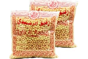BABA GOURMET Al Rashidi - Moghrabieh Couscous Perlen - orientalischer natürlicher Kuskus - arabischer Weizenvollkorngrieß 800 g (2 x 800 g)
