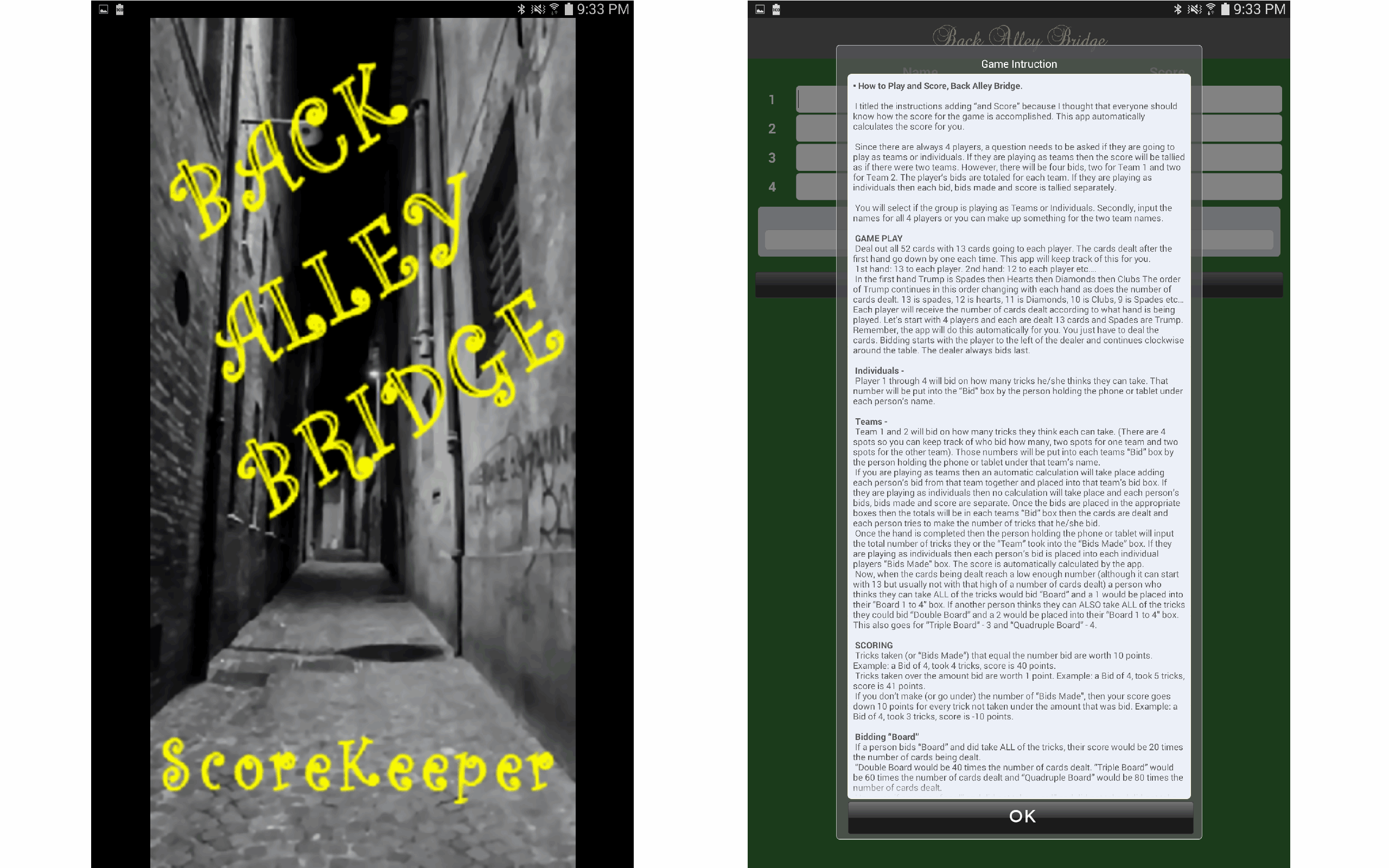 Back Alley Bridge Amazon.co.uk Apps & Games