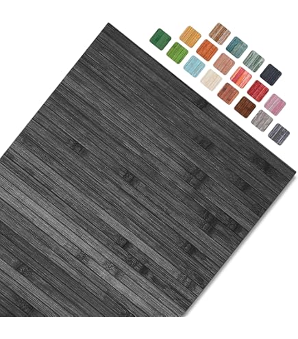 Tappeto In Bamb&ugrave; Degrad&eacute; INTIMOEGIDIO - Antiscivolo, Lavabile, 7 Colori E 5 Misure - Ideale Per Cucina E Casa