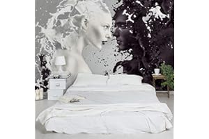 Apalis 94722 Carta da Parati Fotografica/in Tessuto Non Tessuto, Latte e caffè, Ampia, Grau, 290 x 432 cm